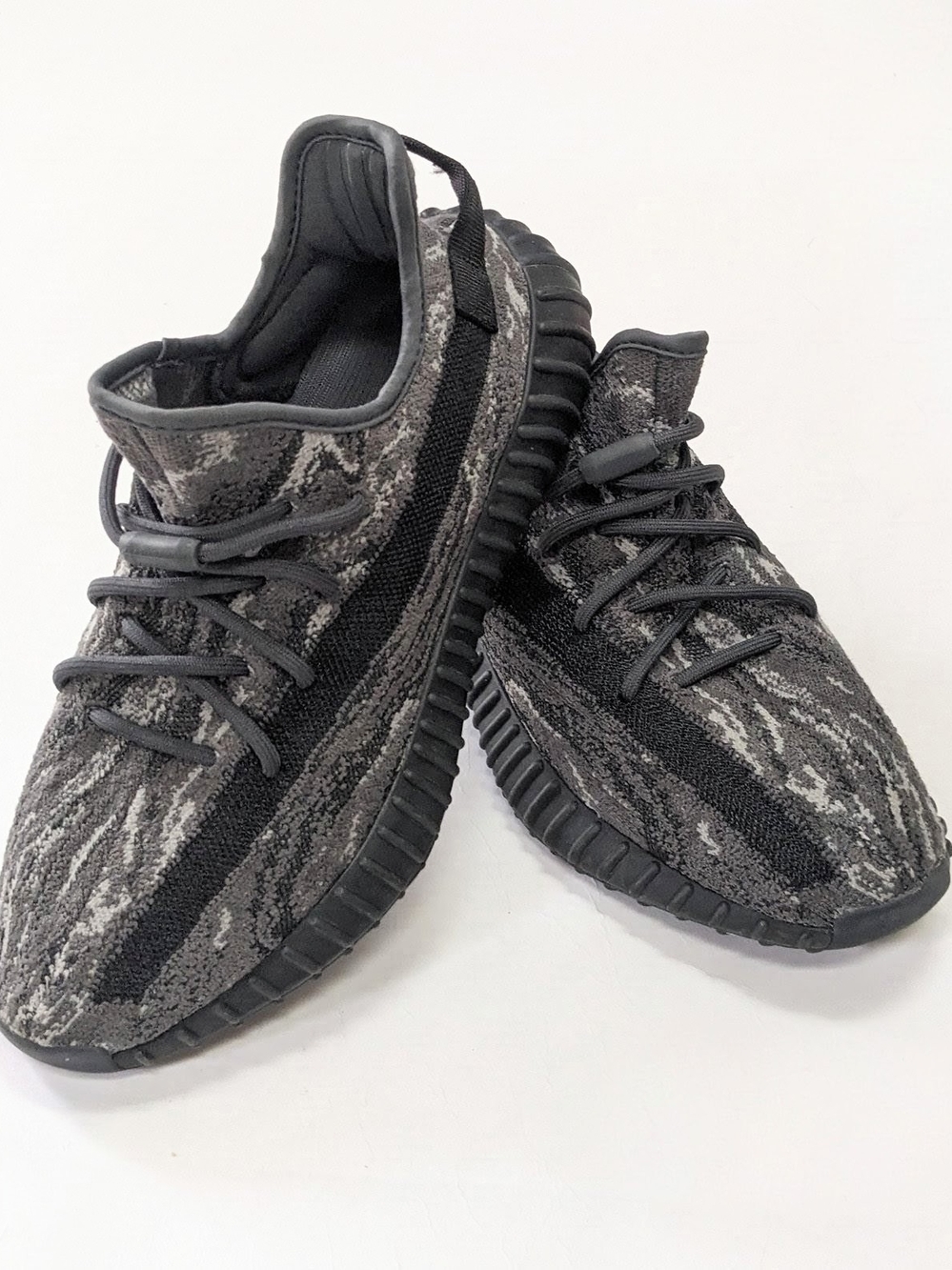 Adidas Yeezy 350 V2 Men's Low-Top Knit Sneakers in Dark Salt